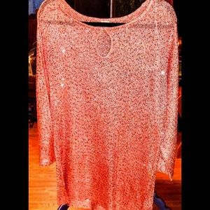 Salmon Colored Sweater